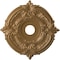 Ekena Millwork Attica PVC Clng Medallion (Fits Canopies up to 6 3/4"), Metallic Gold Rush, 19"OD x 3 1/2"ID x 1"P CMP19ATCGH - alternate 1